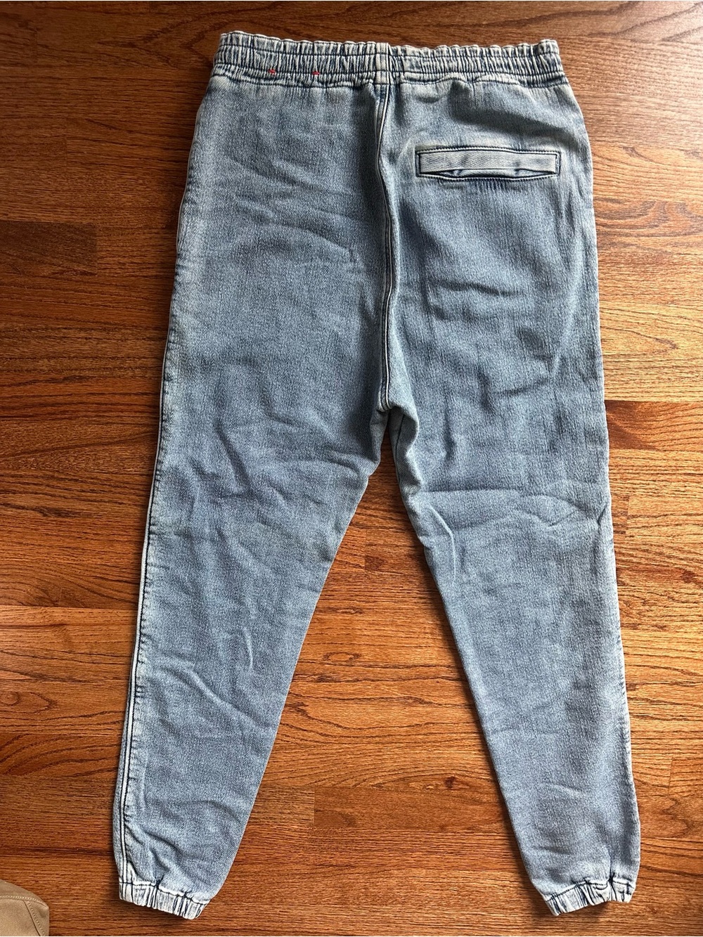 Diesel D-Lab Tapered Fit Sz SM Regular Waist Jogger Jeans Unisex Light Denim - Picture 4 of 7